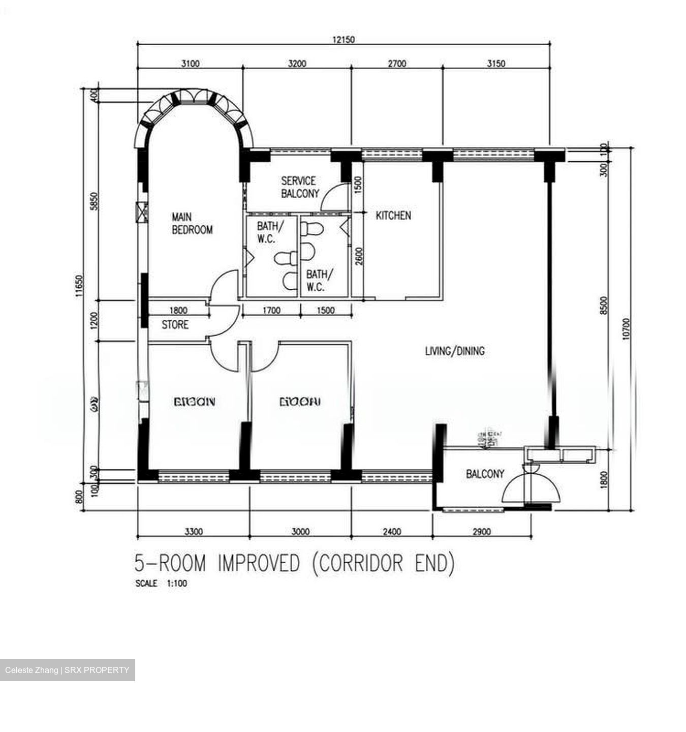Blk 352 Kang Ching Road (Jurong West), HDB 5 Rooms #597794551